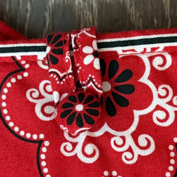 STEPHANIE DAWN BAG IN AMERICA RED - Picture 3 of 12